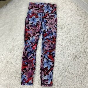 Lululemon Train Times 7/8 Pant *25" Lush Lillies Multi